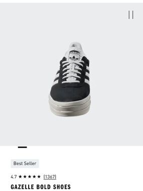 adidas Gazelle Bold  Sneakers - navy/White